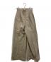 JANE SMITH (ジェーンスミス) Lace Up Wide Pants ベージュ サイズ:	SIZE 34：8000円