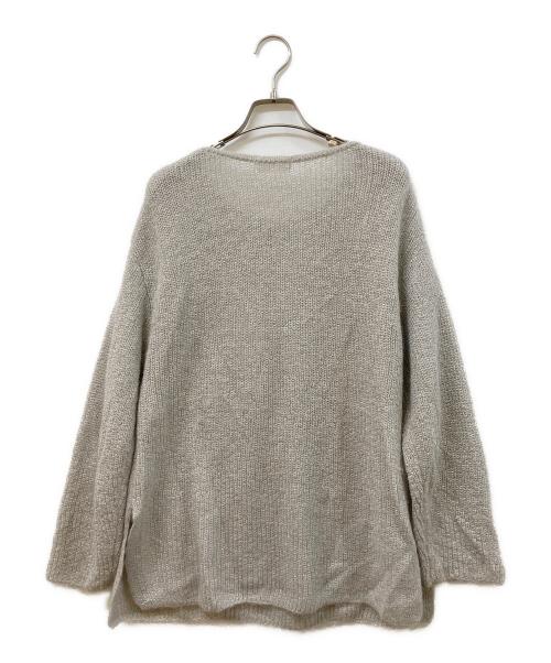 RIVE DROITE（リヴドロワ）RIVE DROITE (リヴドロワ) グリッターモヘアニット グレー サイズ:Fの古着・服飾アイテム