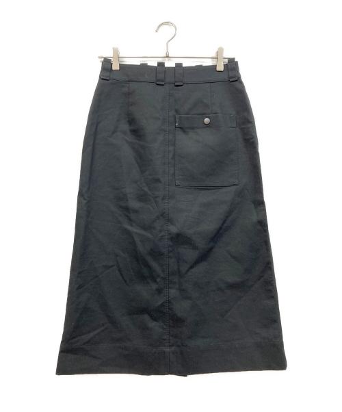 MHL（エムエイチエル）MHL (エムエイチエル) JAPANESE DENSE COTTONスカート ブラック サイズ:1の古着・服飾アイテム
