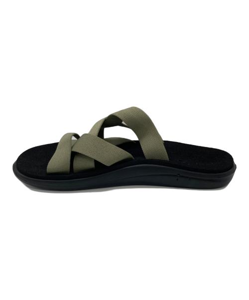 TEVA（テバ）TEVA (テバ) M VOYA SLIDE ブラック×カーキ サイズ:SIZE 27cmの古着・服飾アイテム
