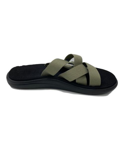 TEVA（テバ）TEVA (テバ) M VOYA SLIDE ブラック×カーキ サイズ:SIZE 27cmの古着・服飾アイテム