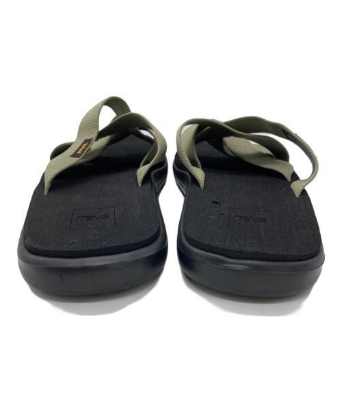 TEVA（テバ）TEVA (テバ) M VOYA SLIDE ブラック×カーキ サイズ:SIZE 27cmの古着・服飾アイテム