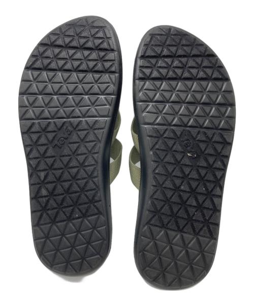 TEVA（テバ）TEVA (テバ) M VOYA SLIDE ブラック×カーキ サイズ:SIZE 27cmの古着・服飾アイテム