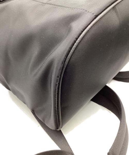 bonaventura（ボナベンチュラ）bonaventura (ボナベンチュラ) チェレステ ナイロン フラップバックパック ブラックの古着・服飾アイテム