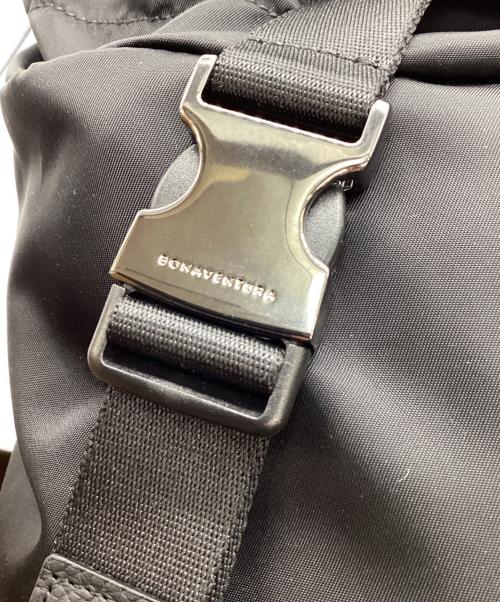 bonaventura（ボナベンチュラ）bonaventura (ボナベンチュラ) チェレステ ナイロン フラップバックパック ブラックの古着・服飾アイテム
