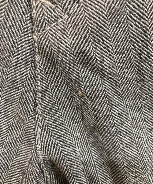 yohji yamamoto+noir（ヨウジヤマモトプリュスノアール）yohji yamamoto+noir (ヨウジヤマモトプリュスノアール) クロップドパンツ ブラック サイズ:2の古着・服飾アイテム