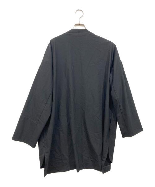 COLUMN（コラム）COLUMN (コラム) ノーカラージャケット ブラック サイズ:Lの古着・服飾アイテム