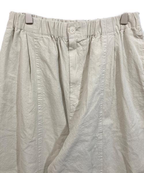 JOHNBULL（ジョンブル）JOHNBULL (ジョンブル) コットンリネン バレルパンツ ベージュ サイズ:SIZE Mの古着・服飾アイテム