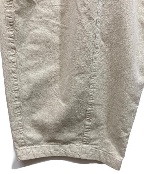 JOHNBULL（ジョンブル）JOHNBULL (ジョンブル) コットンリネン バレルパンツ ベージュ サイズ:SIZE Mの古着・服飾アイテム