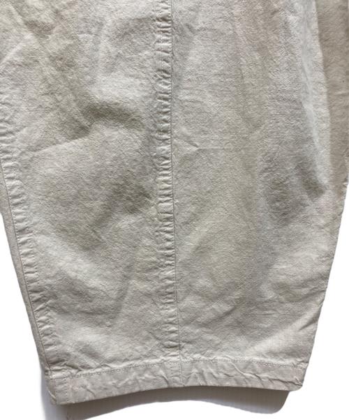JOHNBULL（ジョンブル）JOHNBULL (ジョンブル) コットンリネン バレルパンツ ベージュ サイズ:SIZE Mの古着・服飾アイテム