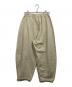 JOHNBULL (ジョンブル) コットンリネン バレルパンツ ベージュ サイズ:SIZE M：6000円