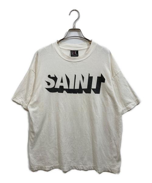 SAINT MICHAEL（セントマイケル）SAINT MICHAEL (セントマイケル) SAINT SS TEE ホワイト サイズ:SIZE Lの古着・服飾アイテム