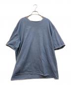 Maison Margielaメゾンマルジェラ）の古着「Weathered コットンクルーネックS/Sカットソー」｜ネイビー