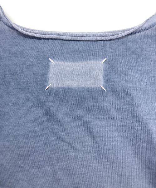 Maison Margiela（メゾンマルジェラ）Maison Margiela (メゾンマルジェラ) Weathered コットンクルーネックS/Sカットソー ネイビー サイズ:Sの古着・服飾アイテム