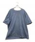 Maison Margiela（メゾンマルジェラ）の古着「Weathered コットンクルーネックS/Sカットソー」｜ネイビー