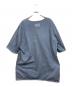 Maison Margiela (メゾンマルジェラ) Weathered コットンクルーネックS/Sカットソー ネイビー サイズ:S：18000円