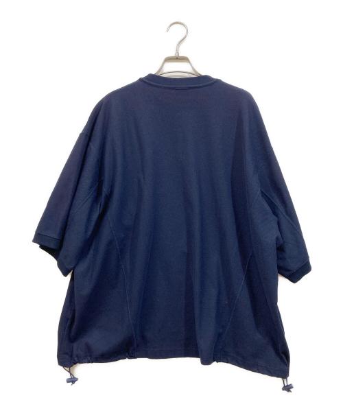 PRE CIAL（プレ シャル）PRE CIAL (プレ シャル) DRY PIQUE JERSEY S/S CREW NECK ネイビー サイズ:2の古着・服飾アイテム