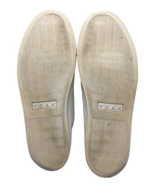 YOAK（ヨーク）YOAK (ヨーク) SALTY ホワイト サイズ:42の古着・服飾アイテム