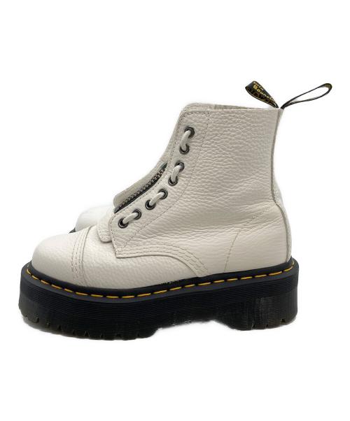 Dr.Martens（ドクターマーチン）Dr.Martens (ドクターマーチン) SINCLAIR ロングブーツ ホワイト サイズ:UK4の古着・服飾アイテム
