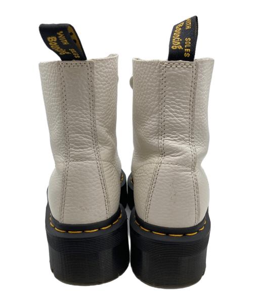 Dr.Martens（ドクターマーチン）Dr.Martens (ドクターマーチン) SINCLAIR ロングブーツ ホワイト サイズ:UK4の古着・服飾アイテム