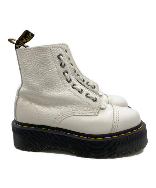 Dr.Martens（ドクターマーチン）Dr.Martens (ドクターマーチン) SINCLAIR ロングブーツ ホワイト サイズ:UK4の古着・服飾アイテム