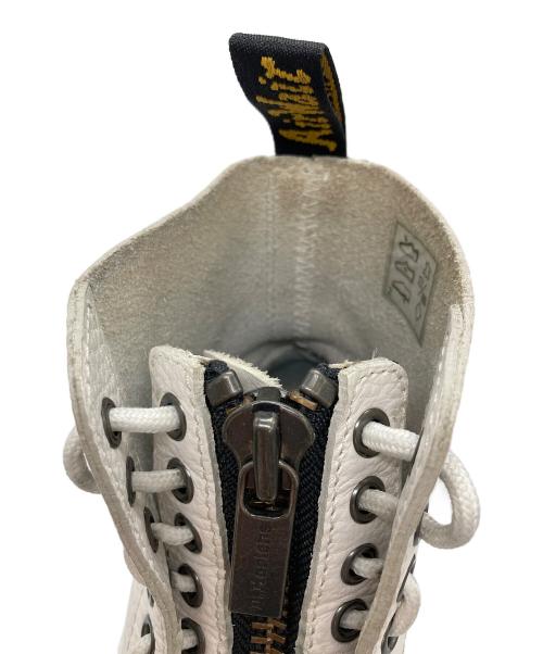 Dr.Martens（ドクターマーチン）Dr.Martens (ドクターマーチン) SINCLAIR ロングブーツ ホワイト サイズ:UK4の古着・服飾アイテム