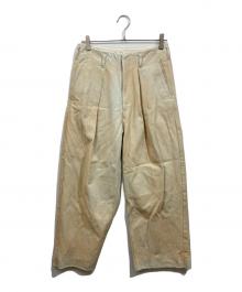 saby（サバイ）の古着「TUCK BAGGY」｜インディゴ