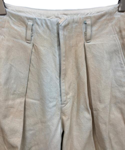 saby（サバイ）saby (サバイ) TUCK BAGGY インディゴ サイズ:	SIZE 1の古着・服飾アイテム