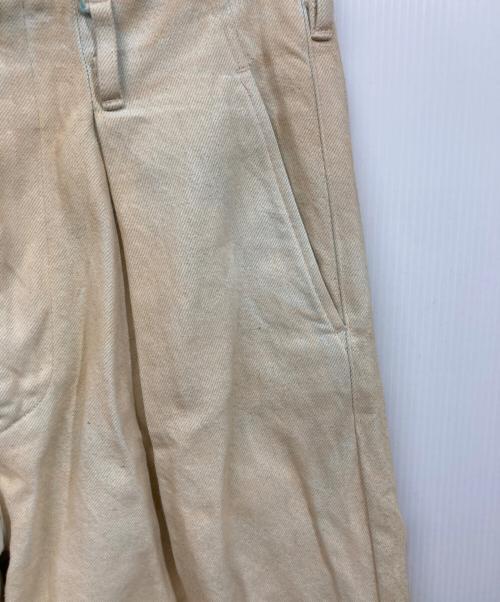 saby（サバイ）saby (サバイ) TUCK BAGGY インディゴ サイズ:	SIZE 1の古着・服飾アイテム