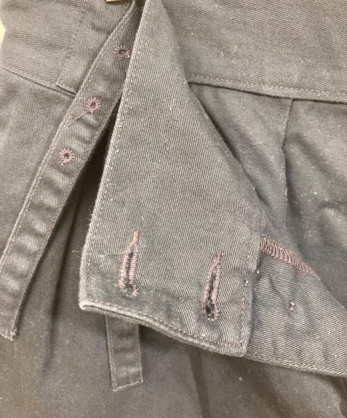 leno（リノ）LENO (リノ) DOUBLE BELTED GURKHA SHORT TROUSERS ブラック サイズ:	SIZE 2の古着・服飾アイテム