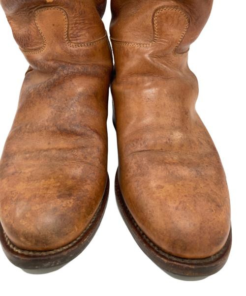 reproduction of found（リプロダクションオブファウンド）REPRODUCTION OF FOUND (リプロダクションオブファウンド) レザーブーツ ブラック サイズ:	SIZE 43の古着・服飾アイテム