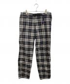 THE NORTHFACE PURPLELABELザ・ノースフェイス パープルレーベル）の古着「Tartan Plaid Field Pants」｜ブラック