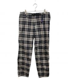 THE NORTHFACE PURPLELABEL（ザ・ノースフェイス パープルレーベル）の古着「Tartan Plaid Field Pants」｜ブラック