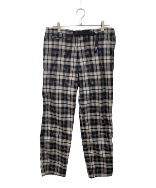 THE NORTHFACE PURPLELABEL（ザ・ノースフェイス パープルレーベル）THE NORTHFACE PURPLELABEL (ザ・ノースフェイス パープルレーベル) Tartan Plaid Field Pants ブラック サイズ:SIZE 32の古着・服飾アイテム