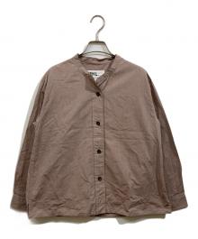 MHL（エムエイチエル）の古着「CHAMBRAY シャンブレーシャツ」｜ブラウン