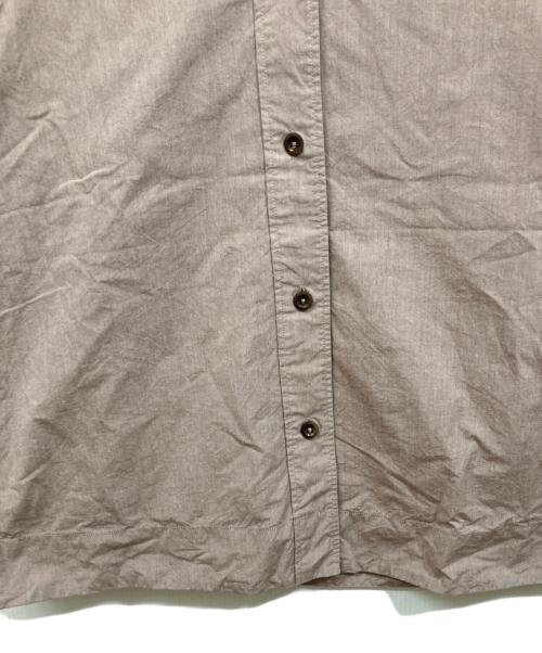 MHL（エムエイチエル）MHL (エムエイチエル) CHAMBRAY シャンブレーシャツ ブラウン サイズ:	SIZE 1の古着・服飾アイテム