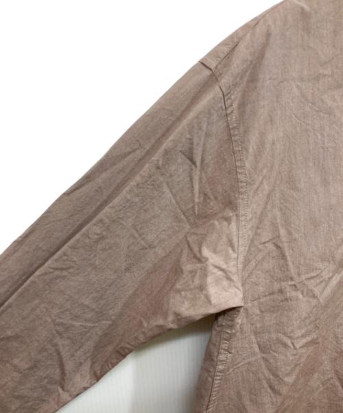 MHL（エムエイチエル）MHL (エムエイチエル) CHAMBRAY シャンブレーシャツ ブラウン サイズ:	SIZE 1の古着・服飾アイテム