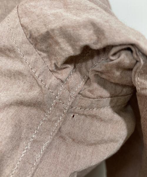 MHL（エムエイチエル）MHL (エムエイチエル) CHAMBRAY シャンブレーシャツ ブラウン サイズ:	SIZE 1の古着・服飾アイテム