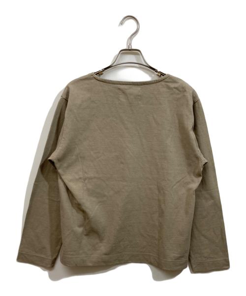 MHL（エムエイチエル）MHL (エムエイチエル) 長袖カットソー ベージュ サイズ:SIZE 2の古着・服飾アイテム
