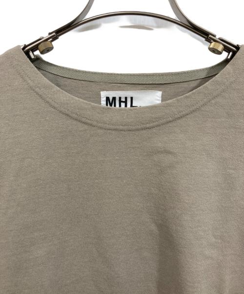 MHL（エムエイチエル）MHL (エムエイチエル) 長袖カットソー ベージュ サイズ:SIZE 2の古着・服飾アイテム