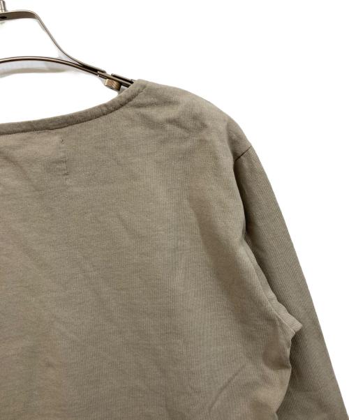 MHL（エムエイチエル）MHL (エムエイチエル) 長袖カットソー ベージュ サイズ:SIZE 2の古着・服飾アイテム