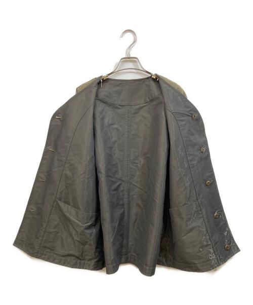 ts(s)（ティーエスエス）ts(s) (ティーエスエス) REVERSIBLE SEAM TAPING COLLARLESS JACKET ブラウン サイズ:SIZE 2の古着・服飾アイテム