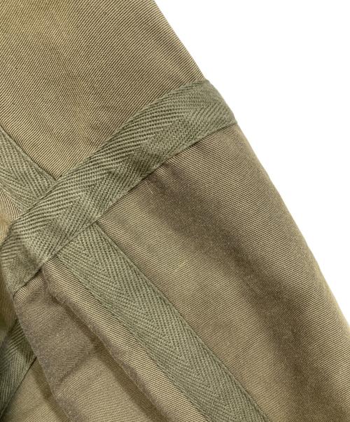 ts(s)（ティーエスエス）ts(s) (ティーエスエス) REVERSIBLE SEAM TAPING COLLARLESS JACKET ブラウン サイズ:SIZE 2の古着・服飾アイテム