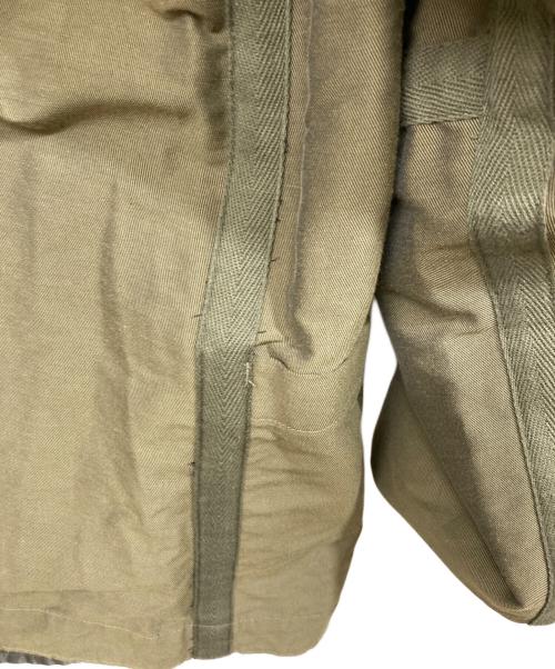 ts(s)（ティーエスエス）ts(s) (ティーエスエス) REVERSIBLE SEAM TAPING COLLARLESS JACKET ブラウン サイズ:SIZE 2の古着・服飾アイテム