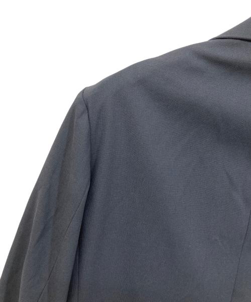PLST（プラステ）PLST (プラステ) リネンブレンドダブルジャケット ネイビー サイズ:	SIZE Sの古着・服飾アイテム