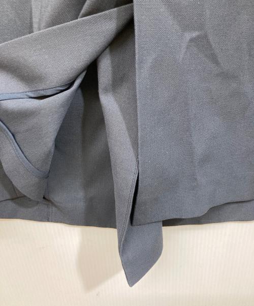 PLST（プラステ）PLST (プラステ) リネンブレンドダブルジャケット ネイビー サイズ:	SIZE Sの古着・服飾アイテム