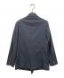 PLST (プラステ) リネンブレンドダブルジャケット ネイビー サイズ:	SIZE S：5000円