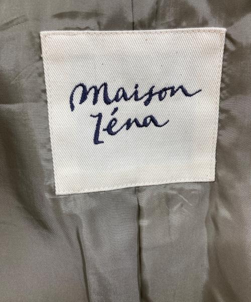 IENA（イエナ）IENA (イエナ) ウールリネンジャケット ベージュ サイズ:36の古着・服飾アイテム