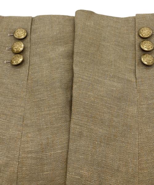IENA（イエナ）IENA (イエナ) ウールリネンジャケット ベージュ サイズ:36の古着・服飾アイテム
