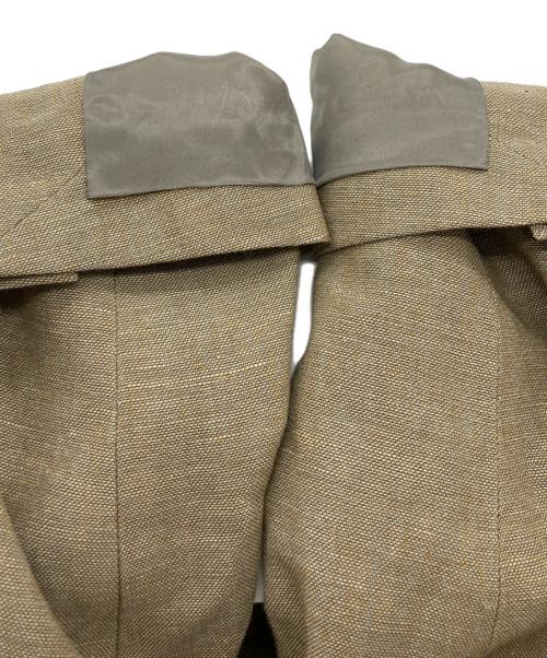 IENA（イエナ）IENA (イエナ) ウールリネンジャケット ベージュ サイズ:36の古着・服飾アイテム